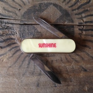 sunshine beer pocket knife