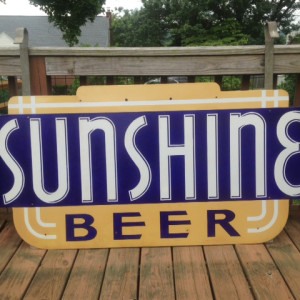 sunshine beer sign