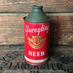 yuengling beer cone top can