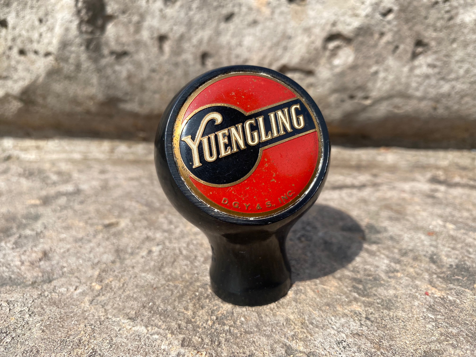 Yuengling beer ball tap knob Fisher Products Inc true name
