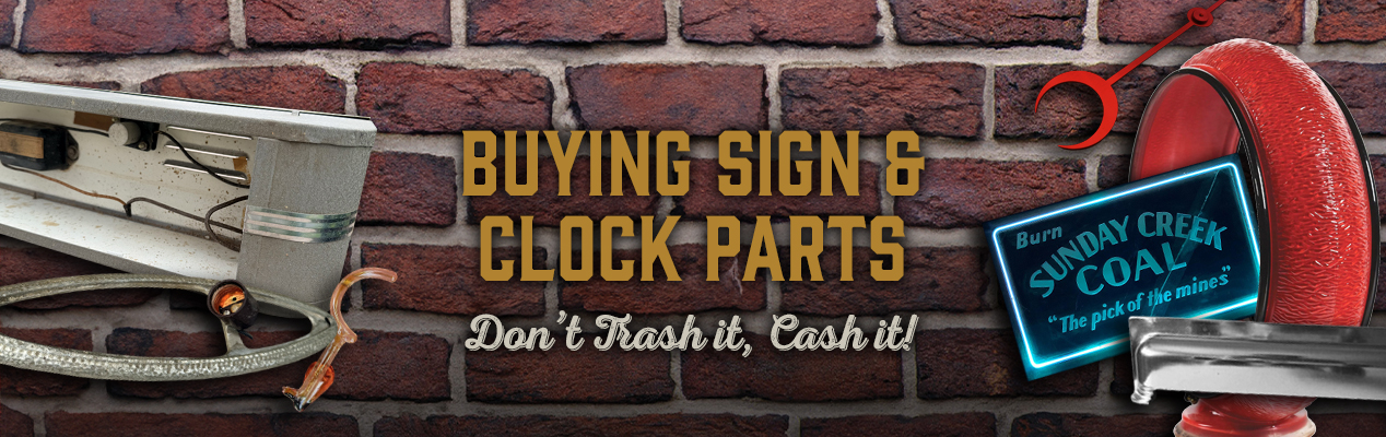 Buying Old Sign & Clock Parts - Breweriana Aficionado